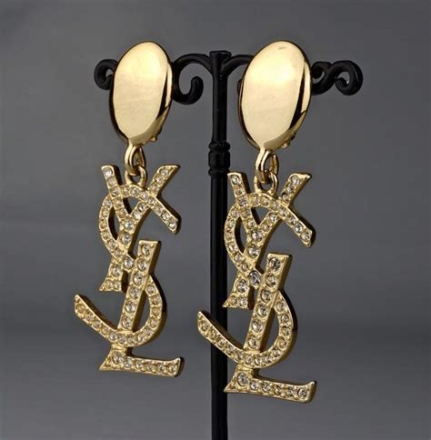 ebay ysl earrings|ysl earrings net a porter.